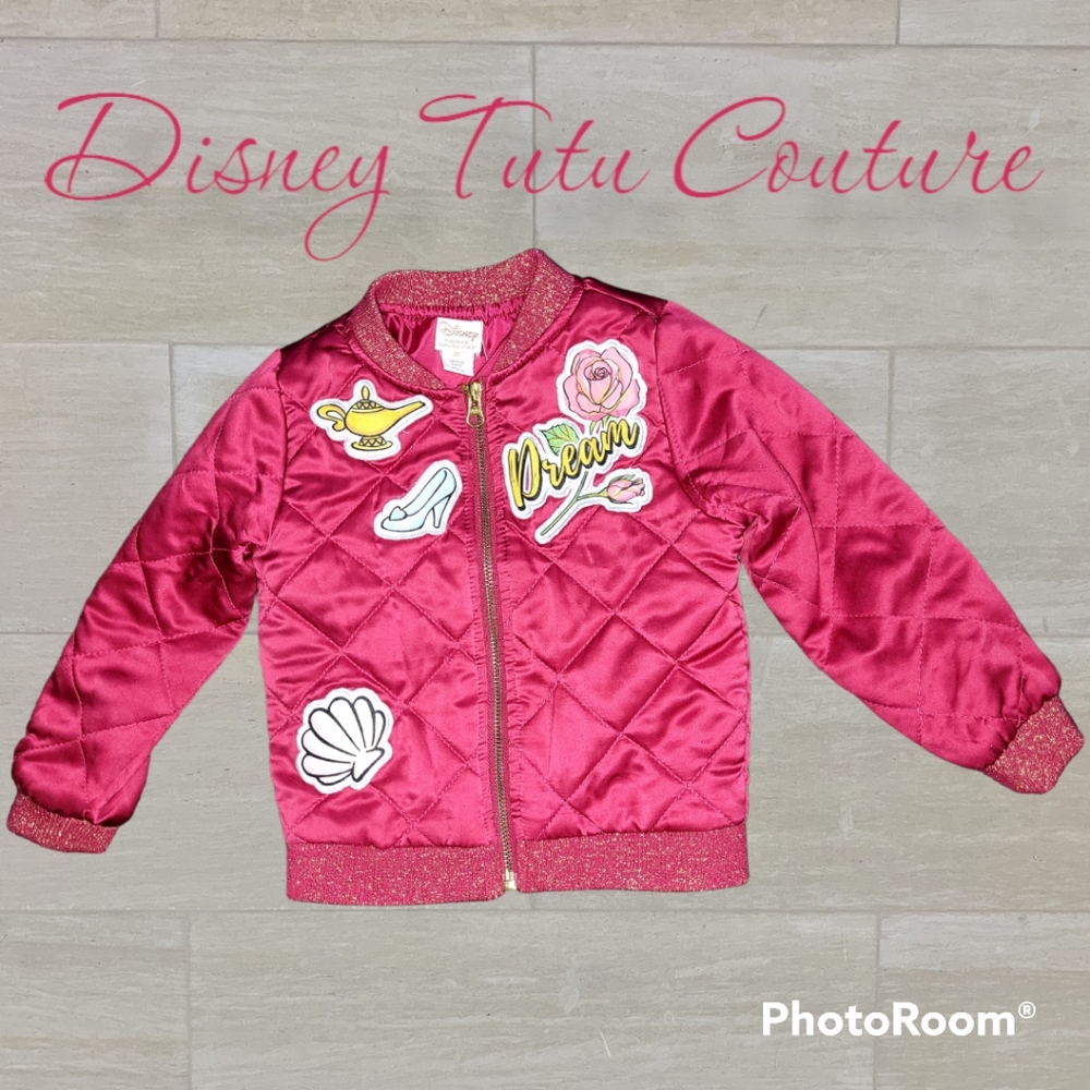 Disney Tutu Couture Quilted Jacket sz 3T